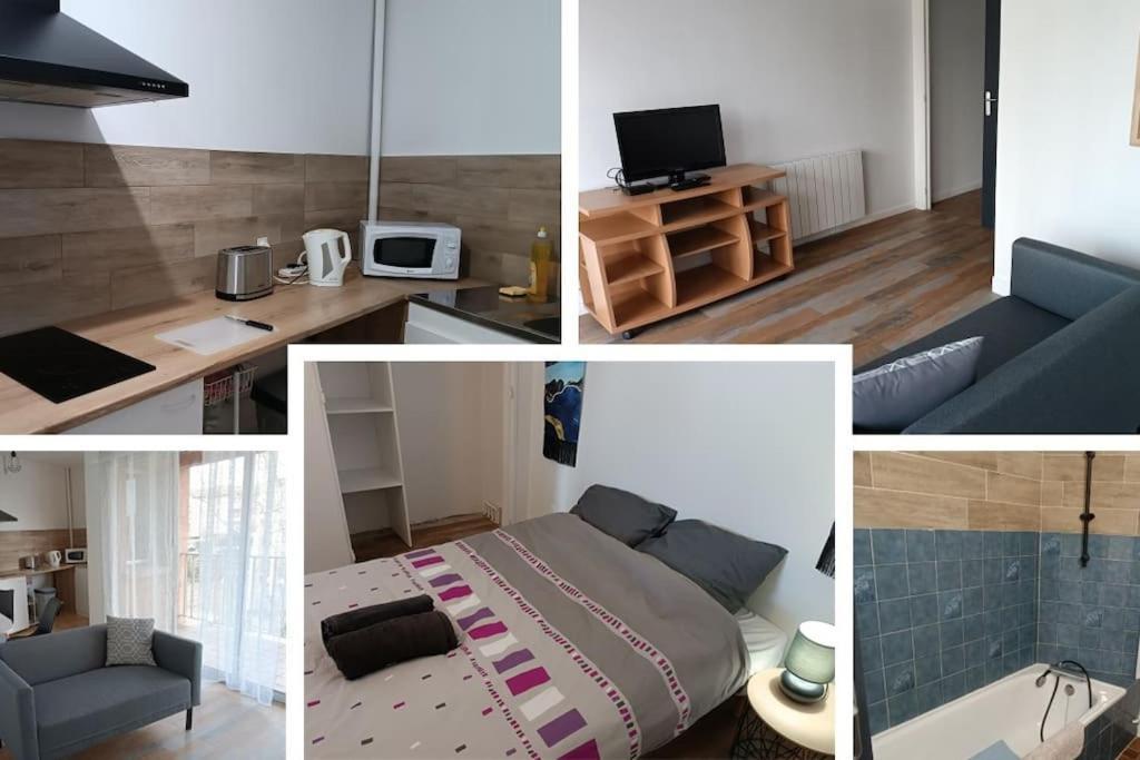 T2 Confortable - Gare Muret - Tv & Wifi Hd Exteriör bild